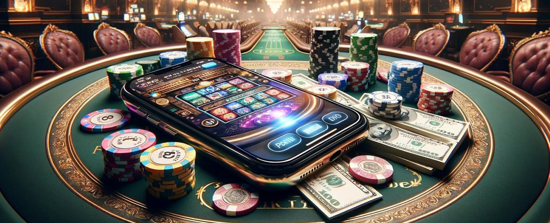 Vibrant tg777 slot game with golden coins and winning symbols
